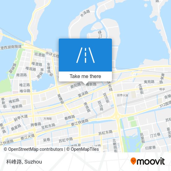 科峰路 map