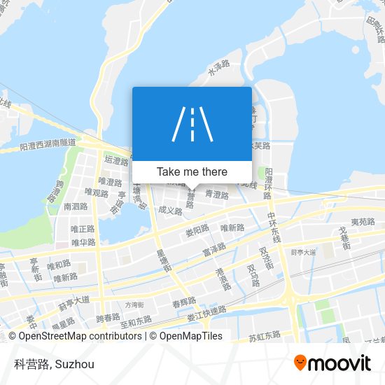科营路 map