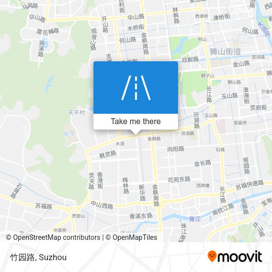 竹园路 map