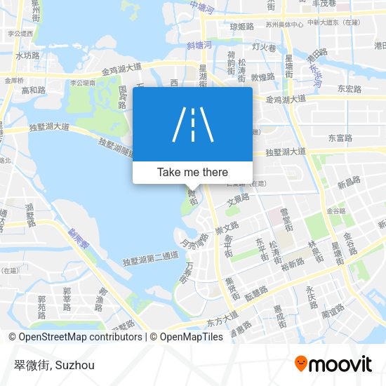 翠微街 map