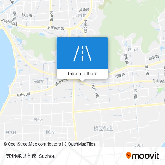苏州绕城高速 map