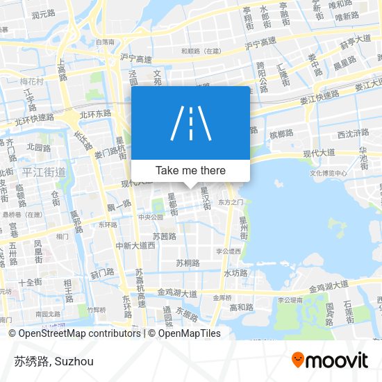苏绣路 map