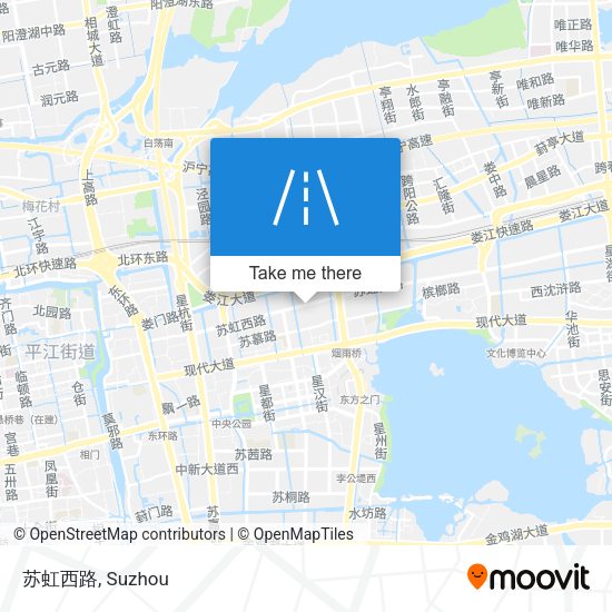 苏虹西路 map