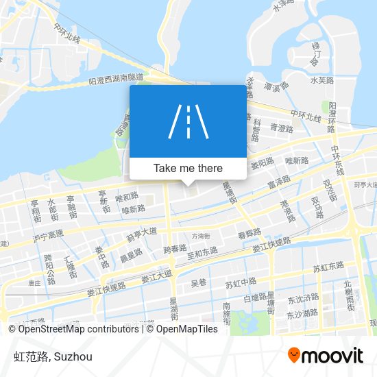 虹范路 map