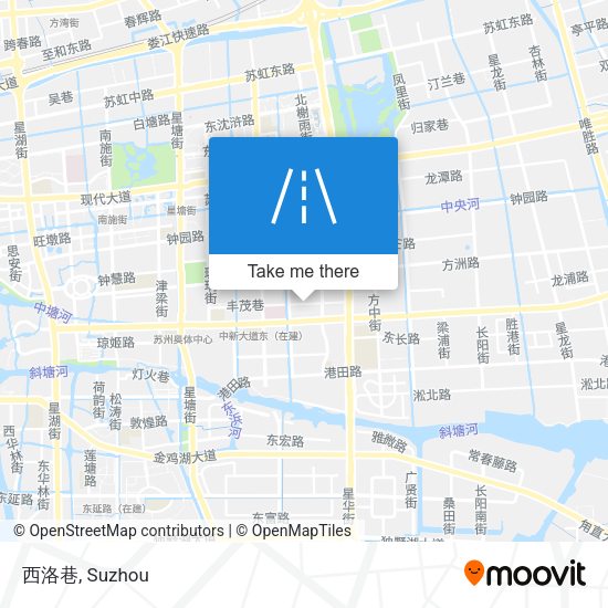 西洛巷 map