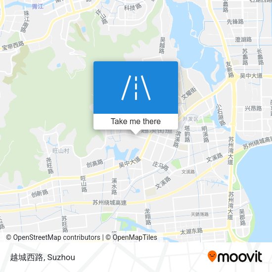 越城西路 map