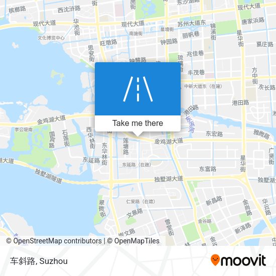 车斜路 map
