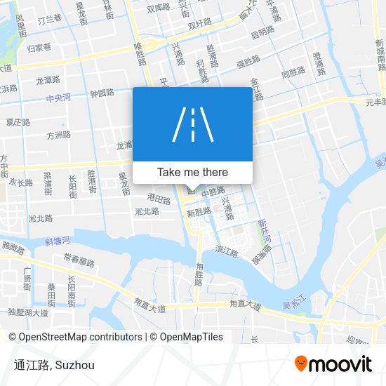 通江路 map