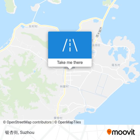 银杏街 map