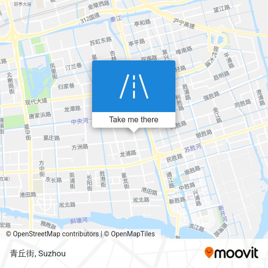 青丘街 map