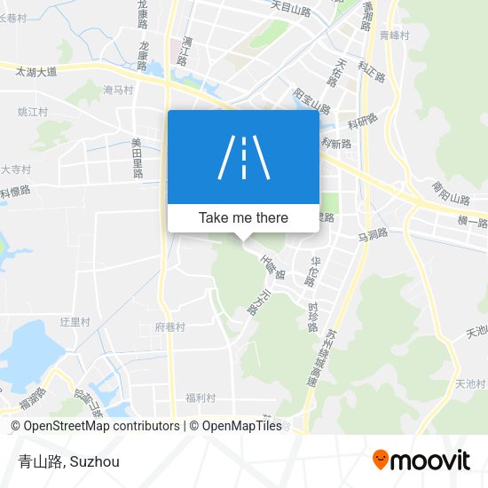 青山路 map