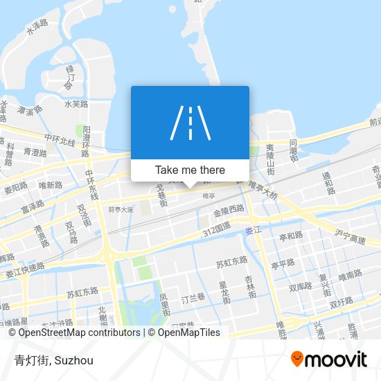 青灯街 map