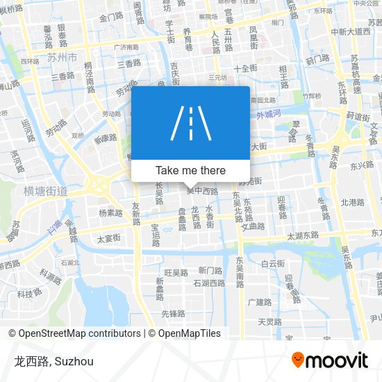 龙西路 map