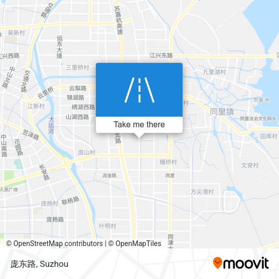庞东路 map