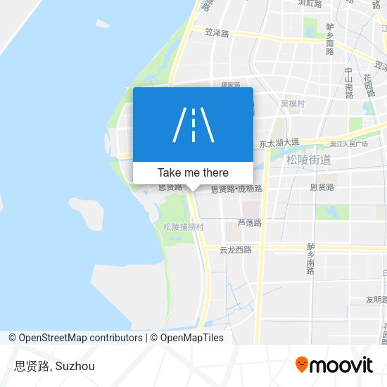 思贤路 map
