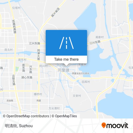 明清街 map