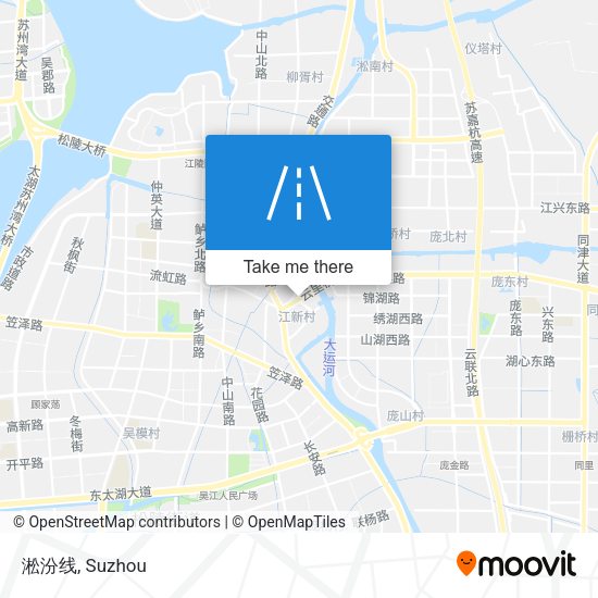 淞汾线 map