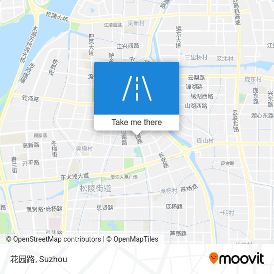 花园路 map
