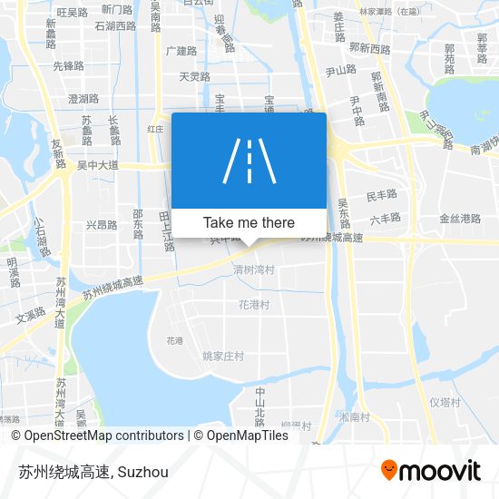 苏州绕城高速 map