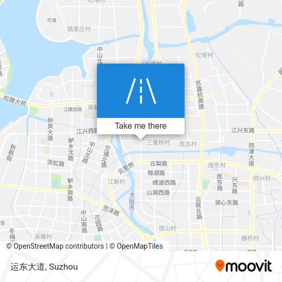 运东大道 map