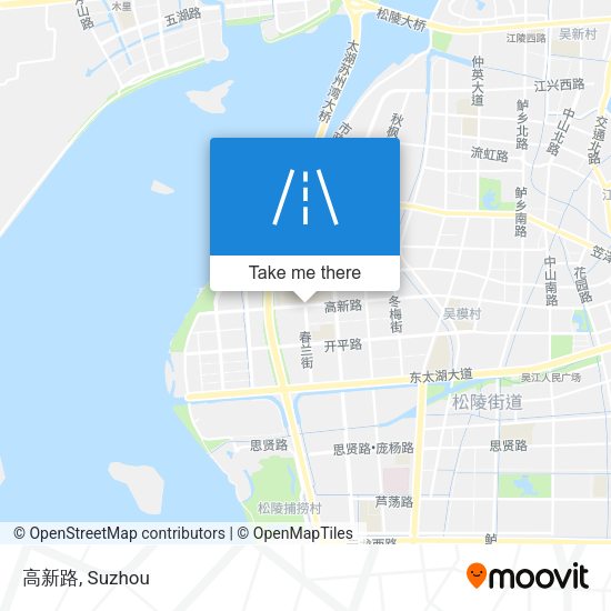高新路 map