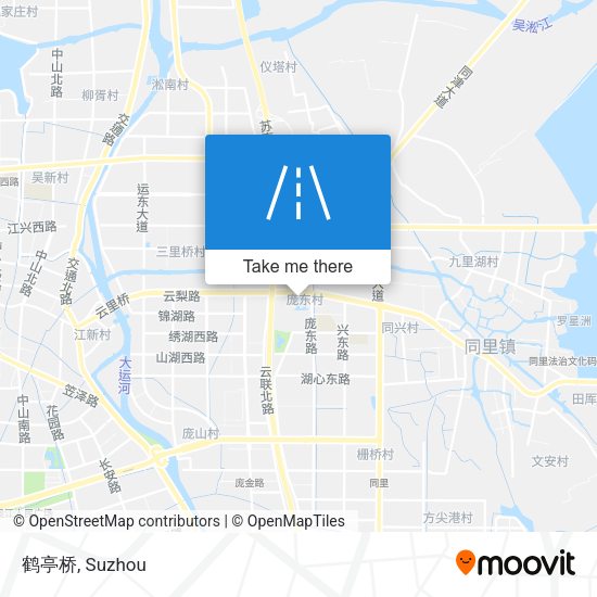 鹤亭桥 map