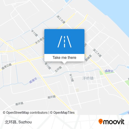 北环路 map