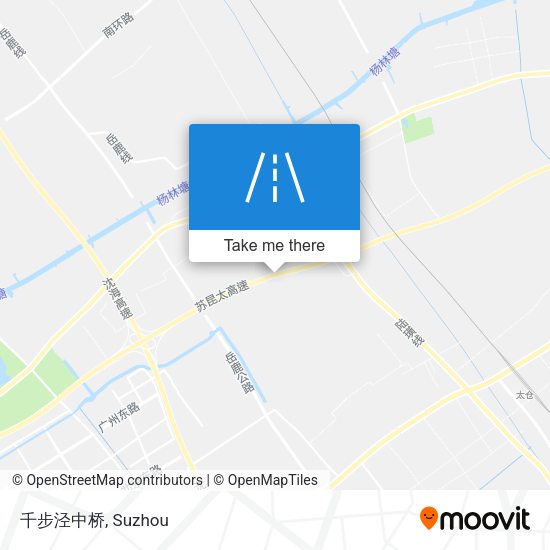 千步泾中桥 map