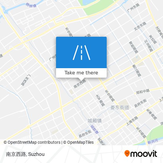 南京西路 map