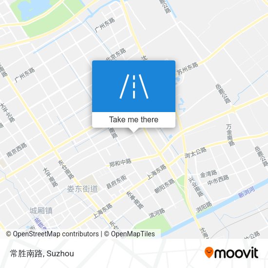 常胜南路 map