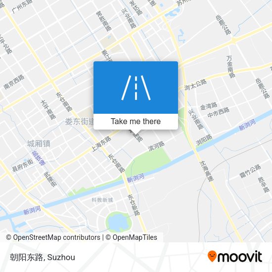 朝阳东路 map
