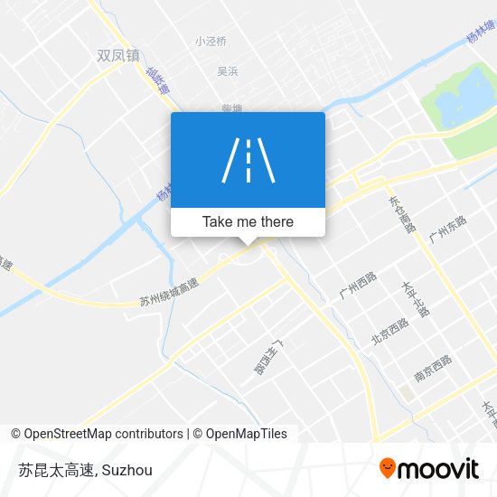 苏昆太高速 map