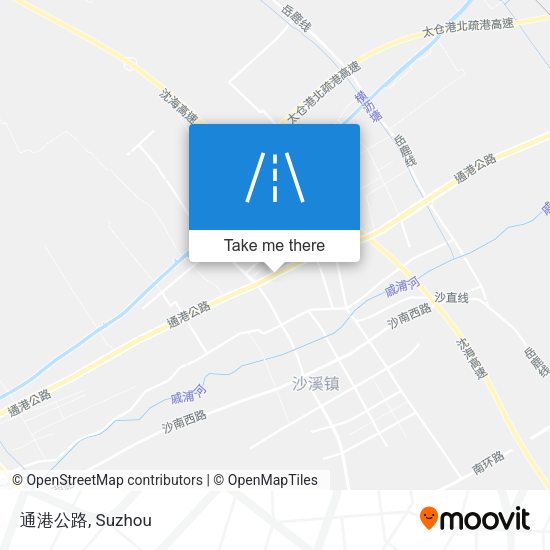 通港公路 map