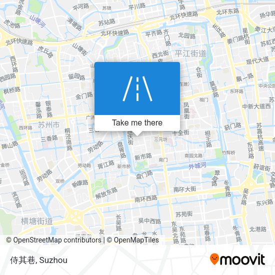 侍其巷 map