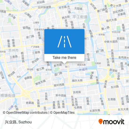 兴业路 map
