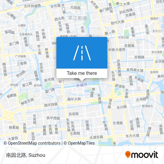 南园北路 map