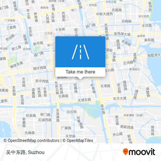 吴中东路 map