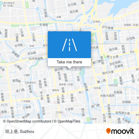 坝上巷 map