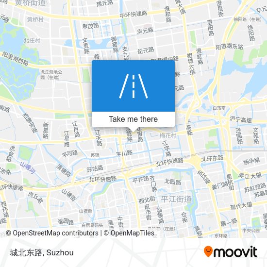 城北东路 map