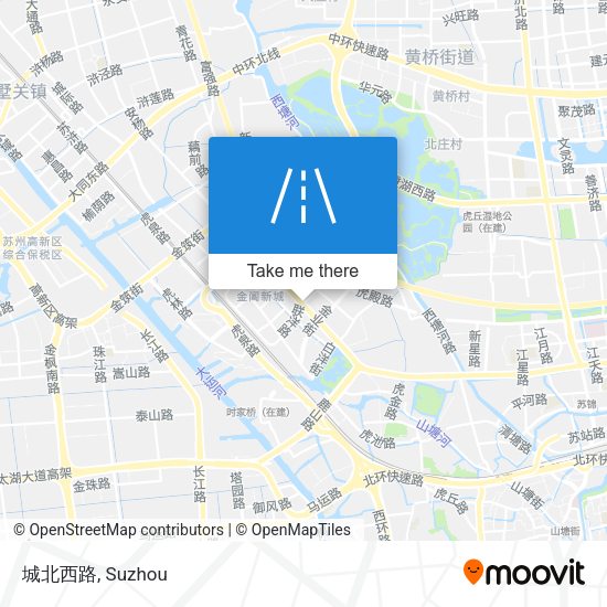 城北西路 map