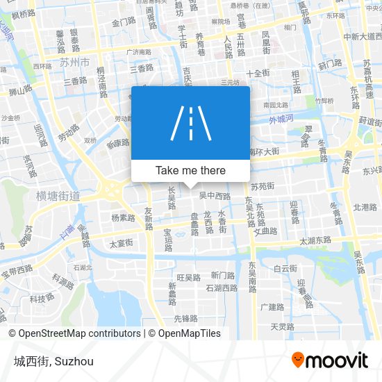 城西街 map