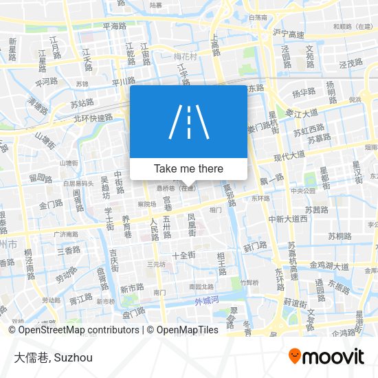 大儒巷 map