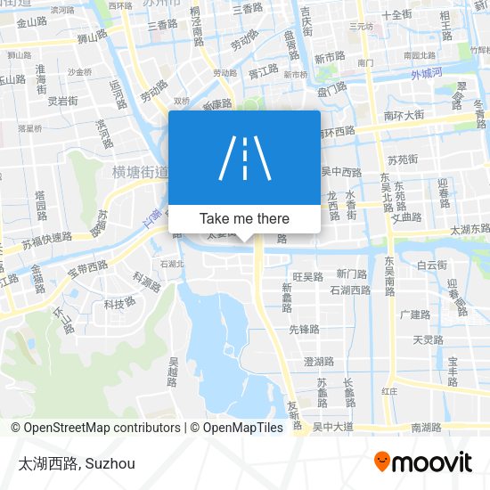 太湖西路 map
