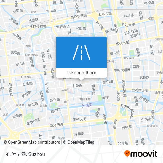 孔付司巷 map