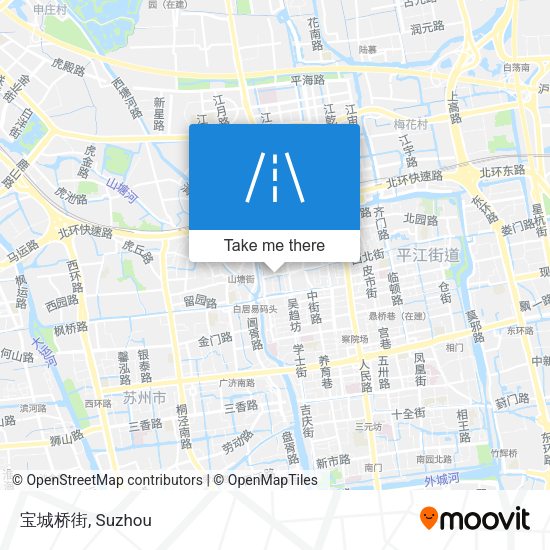 宝城桥街 map