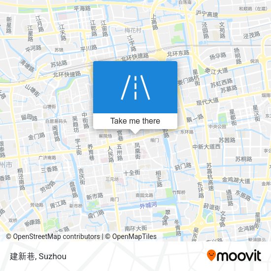 建新巷 map