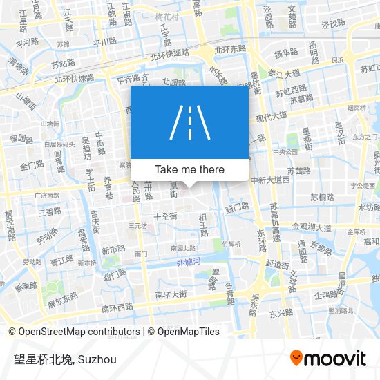 望星桥北堍 map