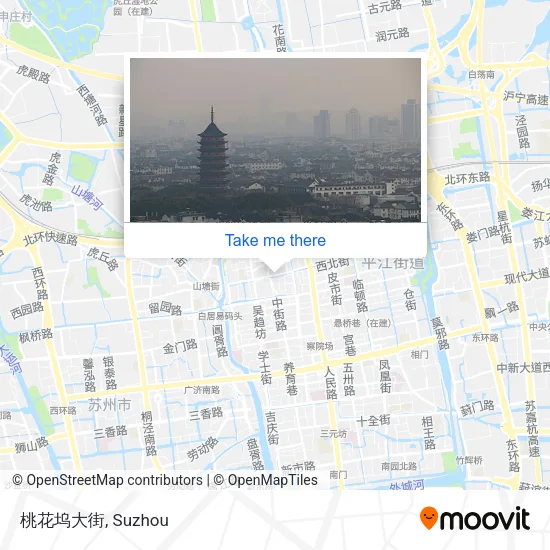 桃花坞大街 map