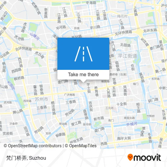 梵门桥弄 map