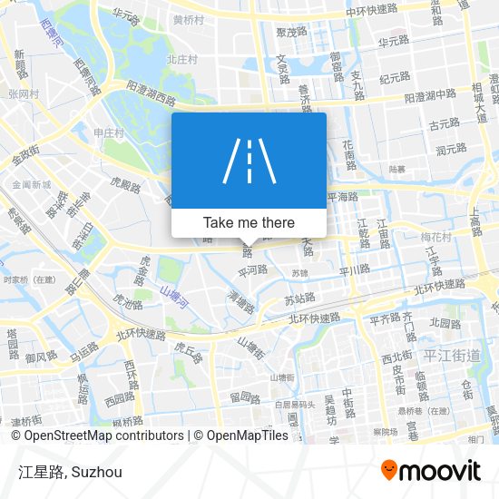 江星路 map